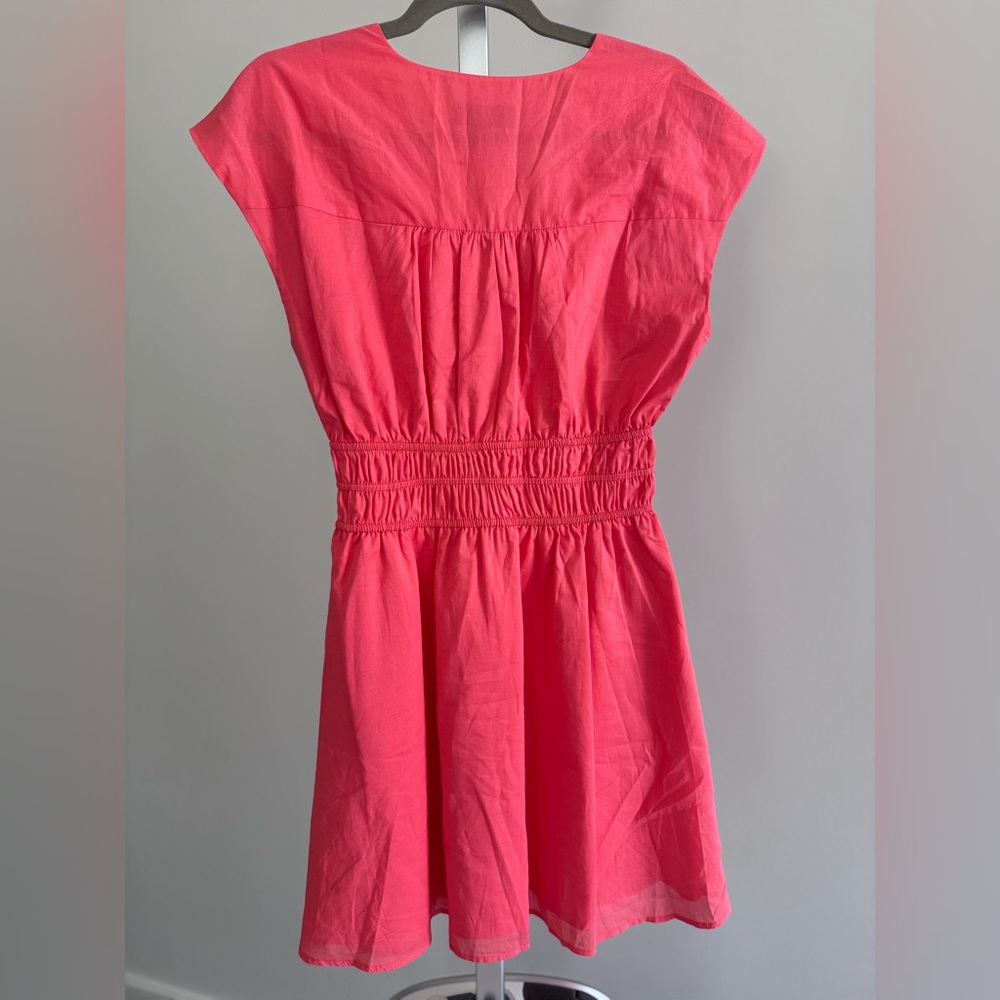 Banana Republic VOILE SHIRRED-WAIST MINI DRESS - Picture 3 of 5